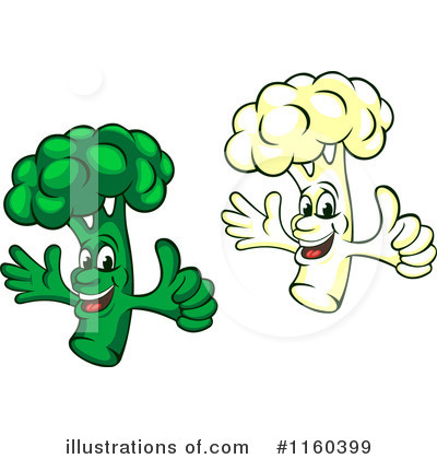 Royalty-Free (RF) Vegetable Clipart Illustration by Vector Tradition SM - Stock Sample #1160399