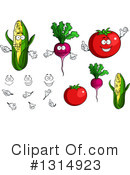 Vegetable Clipart #1314923 by Vector Tradition SM