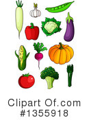 Vegetable Clipart #1355918 by Vector Tradition SM