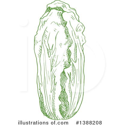 Royalty-Free (RF) Vegetable Clipart Illustration by Vector Tradition SM - Stock Sample #1388208