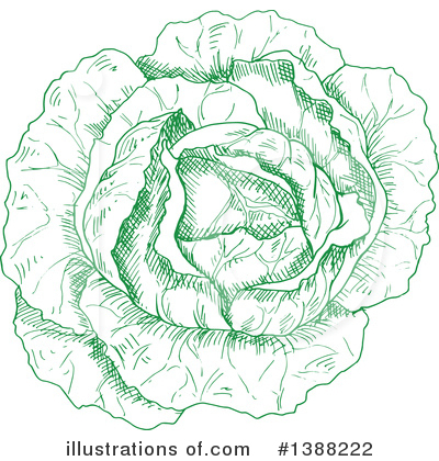 Royalty-Free (RF) Vegetable Clipart Illustration by Vector Tradition SM - Stock Sample #1388222