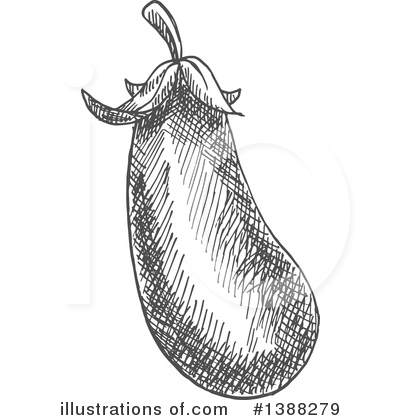 Royalty-Free (RF) Vegetable Clipart Illustration by Vector Tradition SM - Stock Sample #1388279