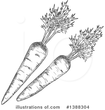 Royalty-Free (RF) Vegetable Clipart Illustration by Vector Tradition SM - Stock Sample #1388304