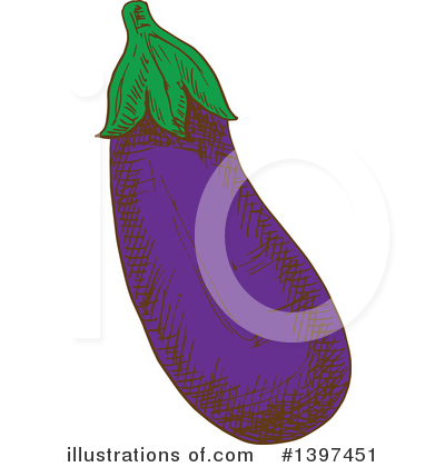 Royalty-Free (RF) Vegetable Clipart Illustration by Vector Tradition SM - Stock Sample #1397451