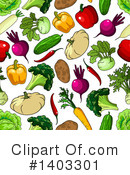 Vegetable Clipart #1403301 by Vector Tradition SM