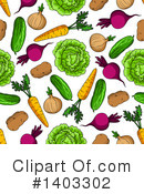 Vegetable Clipart #1403302 by Vector Tradition SM