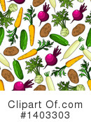 Vegetable Clipart #1403303 by Vector Tradition SM