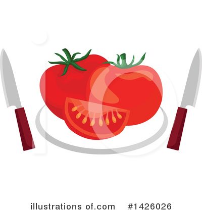 Royalty-Free (RF) Vegetable Clipart Illustration by Vector Tradition SM - Stock Sample #1426026