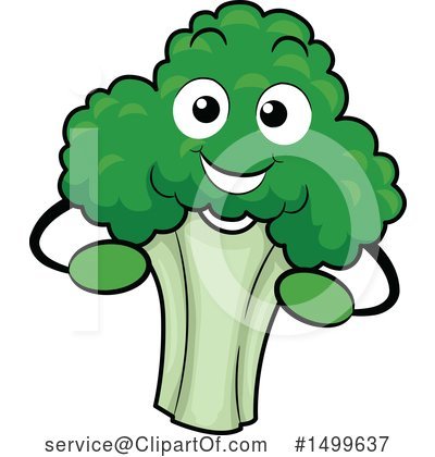 Broccoli Clipart #1499637 by BNP Design Studio