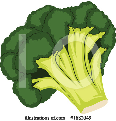 Broccoli Clipart #1682049 by Morphart Creations