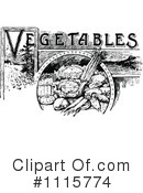 Vegetables Clipart #1115774 by Prawny Vintage