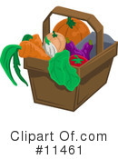 Vegetables Clipart #11461 by AtStockIllustration