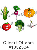 Vegetables Clipart #1332534 by Vector Tradition SM