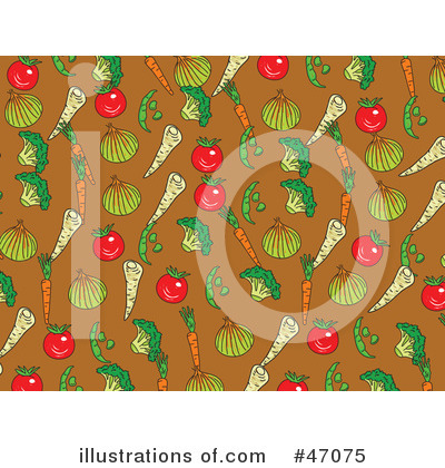 Royalty-Free (RF) Veggie Clipart Illustration by Prawny - Stock Sample #47075
