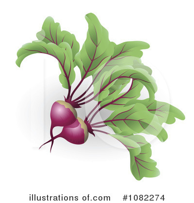 Royalty-Free (RF) Veggies Clipart Illustration by AtStockIllustration - Stock Sample #1082274