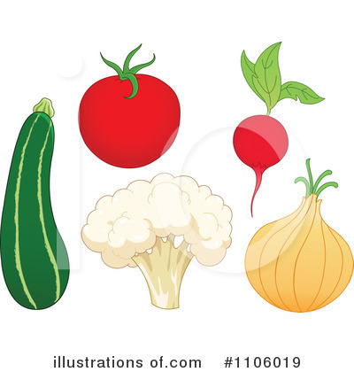 Cauliflower Clipart #1106019 by yayayoyo