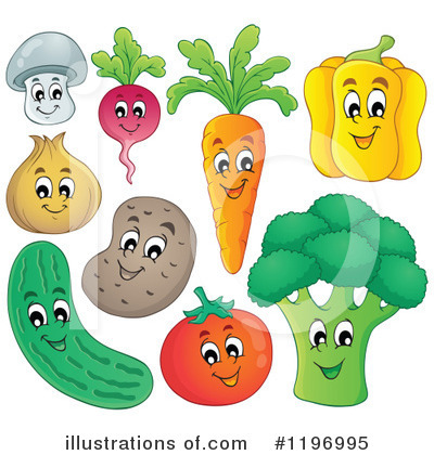 Veggies Clipart #1196995 by visekart
