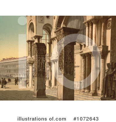 Royalty-Free (RF) Venice Clipart Illustration by JVPD - Stock Sample #1072643