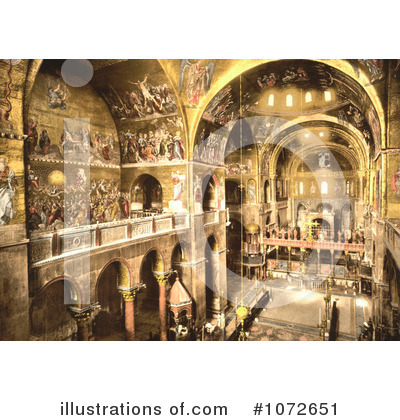 Royalty-Free (RF) Venice Clipart Illustration by JVPD - Stock Sample #1072651