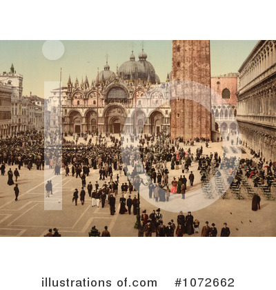 Royalty-Free (RF) Venice Clipart Illustration by JVPD - Stock Sample #1072662