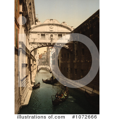 Royalty-Free (RF) Venice Clipart Illustration by JVPD - Stock Sample #1072666