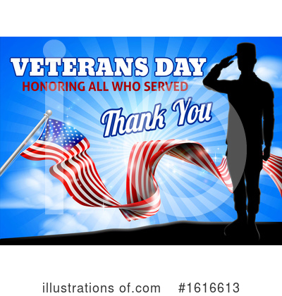 Royalty-Free (RF) Veteran Clipart Illustration by AtStockIllustration - Stock Sample #1616613