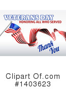 Veterans Day Clipart #1403623 by AtStockIllustration