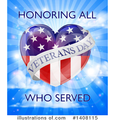 Royalty-Free (RF) Veterans Day Clipart Illustration by AtStockIllustration - Stock Sample #1408115
