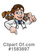 Veterinarian Clipart #1583897 by AtStockIllustration