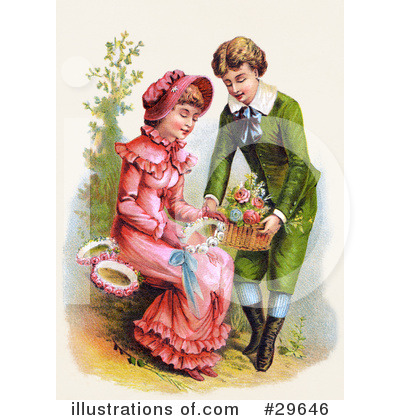 Victorian Valentine Clipart #29646 by OldPixels