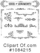 Victorian Design Elements Clipart #1084215 by BestVector