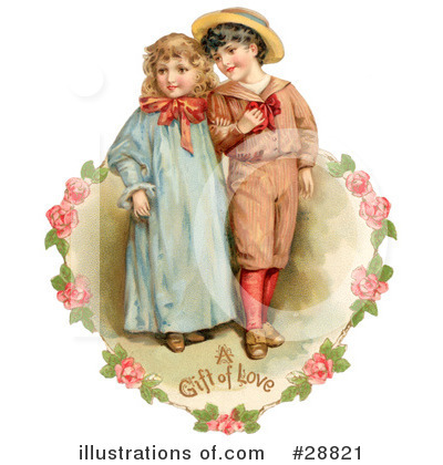 Victorian Valentine Clipart #28821 by OldPixels