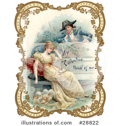 Victorian Valentine Clipart #28822 by OldPixels
