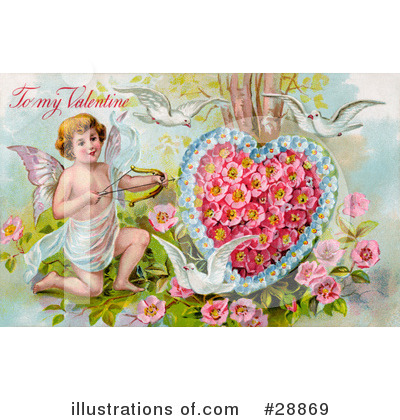 Victorian Valentine Clipart #28869 by OldPixels