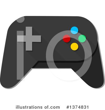 Royalty-Free (RF) Video Game Clipart Illustration by Liron Peer - Stock Sample #1374831