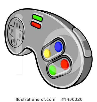 Royalty-Free (RF) Video Game Clipart Illustration by AtStockIllustration - Stock Sample #1460326