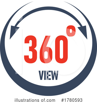 360 Degree Clipart #1780593 by Vector Tradition SM
