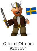 Viking Character Clipart #209831 by Julos