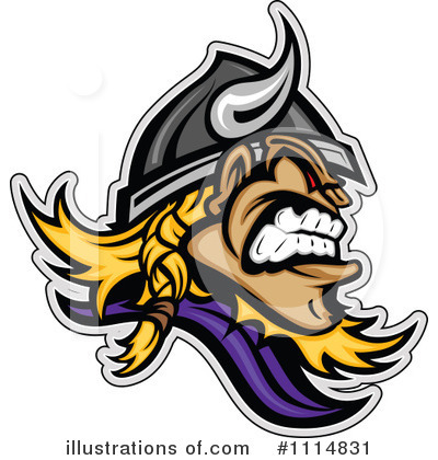 Royalty-Free (RF) Viking Clipart Illustration by Chromaco - Stock Sample #1114831