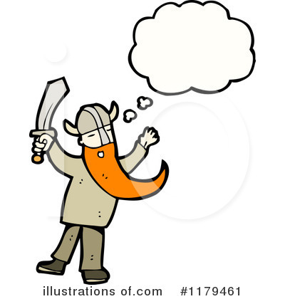 Royalty-Free (RF) Viking Clipart Illustration by lineartestpilot - Stock Sample #1179461