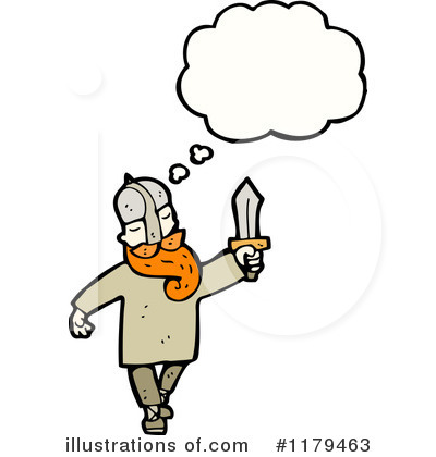 Royalty-Free (RF) Viking Clipart Illustration by lineartestpilot - Stock Sample #1179463