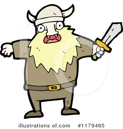 Royalty-Free (RF) Viking Clipart Illustration by lineartestpilot - Stock Sample #1179465