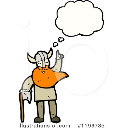 Royalty-Free (RF) Viking Clipart Illustration by lineartestpilot - Stock Sample #1196735