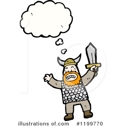 Royalty-Free (RF) Viking Clipart Illustration by lineartestpilot - Stock Sample #1199770