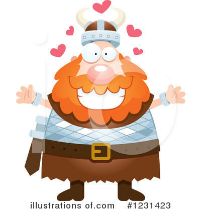 Royalty-Free (RF) Viking Clipart Illustration by Cory Thoman - Stock Sample #1231423