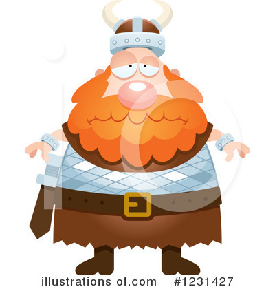 Royalty-Free (RF) Viking Clipart Illustration by Cory Thoman - Stock Sample #1231427