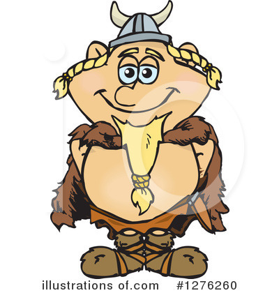 Viking Clipart #1276260 by Dennis Holmes Designs