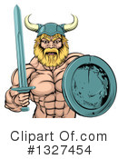 Viking Clipart #1327454 by AtStockIllustration