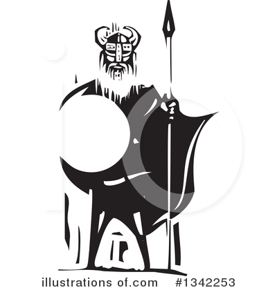 Royalty-Free (RF) Viking Clipart Illustration by xunantunich - Stock Sample #1342253