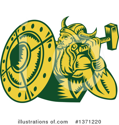 Royalty-Free (RF) Viking Clipart Illustration by patrimonio - Stock Sample #1371220